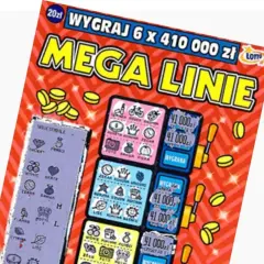 Zdrapka Mega Linie - jak grać, jakie są zasady i wygrane?