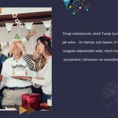 Życzenia na 70 urodziny dla cioci, które wzruszą i zachwycą