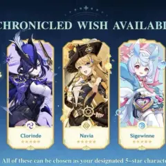 Bannery Genshin Impact: Emilie, Clorinde, Navia, Sigewinne i Lyney. Wybierz swojego ulubionego 5-gwiazdkowego bohatera!