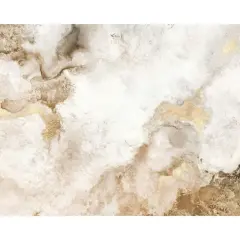 Abstrakt konst i marmorliknande stil med guldaccenter, inspirerad av Anna Brandt.