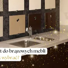 Idealny blat do brązowych mebli? Połącz styl i trwałość!