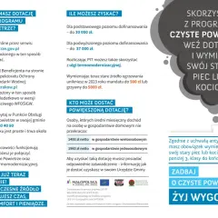 Czyste powietrze podwyższony poziom dofinansowania – sprawdź, kto może skorzystać