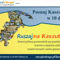 Odkryj Kaszuby! Mapa pełna zdjęć pokazuje atrakcje tego regionu. Przewodnik "Ruszaj na Kaszuby" pomoże Ci poznać ten niezwykły zakątek Polski.