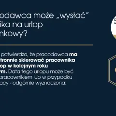 Urlop narzucony przez pracodawcę? Kiedy jest to legalne?