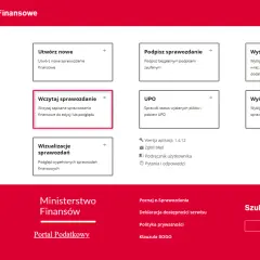 Panel e-Sprawozdania Finansowe: Utwórz, wczytaj, podpisz, wyślij sprawozdanie lub dokument. Dostępne wizualizacje i UPO.