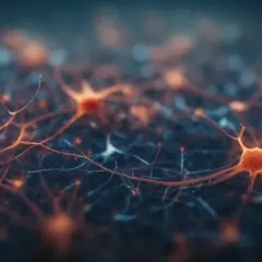 Sieć neuronów, symbol nadziei na nowy lek na stwardnienie zanikowe boczne.