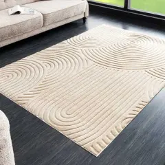 Beige Teppiche für das Wohnzimmer: Stil und Pflege leicht gemacht