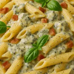 Spaghetti z serem pleśniowym: Jak zrobić idealny kremowy sos?