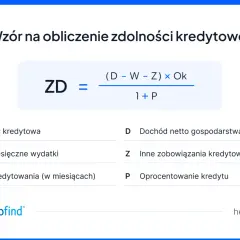 Wzór na obliczenie zdolności kredytowej: dochód, wydatki, zobowiązania i okres kredytowania to kluczowe czynniki.