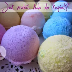 Kolorowe kule do kąpieli, gotowe do użycia. Prosty przepis na domowe kule do kąpieli.