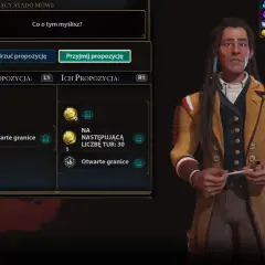 W grze Civilization VI dodatki oferują nowe możliwości. Tutaj trwa negocjacja o otwarte granice.