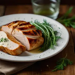 Przepis na filet z indyka w sosie serowym: Smakowite danie z koperkiem