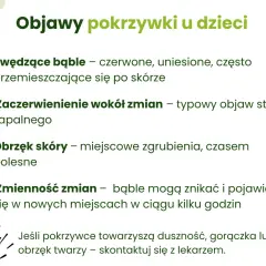 Pokrzywka u dziecka: nie zaraża! Objawy, przyczyny, pomoc.