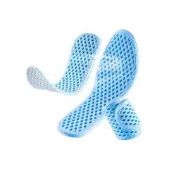 Leichte, atmungsaktive Einlagen für Sommerschuhe. Das Wabenmuster sorgt für Belüftung und Komfort.