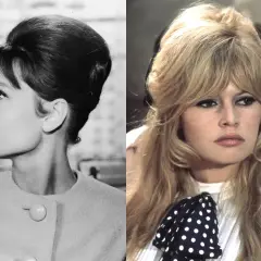 Audrey Hepburn i Brigitte Bardot z bujnymi fryzurami. Czy tapirowanie niszczy włosy? Ikony stylu z lat 60. pokazują, jak tworzyć objętość.