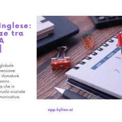 Un calendario con una puntina rossa segna il primo giorno del mese, utile per imparare i giorni del mese in inglese e le differenze tra UK e USA.
