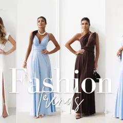 Eleganckie, polskie sukienki dobrej jakości w odcieniach bieli, błękitu i brązu. Modele na specjalne okazje.