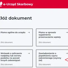 Zawiadomienie o popełnieniu czynu zabronionego (czynny żal) - złóż dokument w e-Urzędzie Skarbowym.