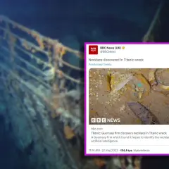 Czy znaleziono naszyjnik z Titanica? Zaskakujące odkrycia na dnie oceanu