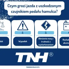 Uszkodzony czujnik stopu objawy: mandat, wypadek, trudności z wystartowaniem, rozładowanie akumulatora.