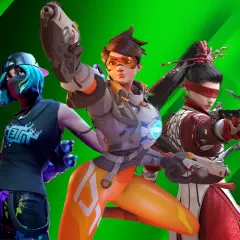 Trzy postacie z gier, gotowe do akcji. Idealne do darmowe gry xbox!