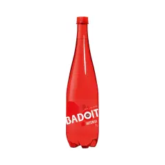 Bouteille rouge de Badoit Intense 1L. Découvrez les eau badoit bienfaits pour votre bien-être quotidien.