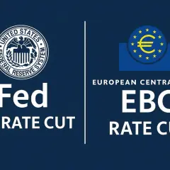 Porównanie polityki pieniężnej: Fed bez obniżki stóp, a Europejski Bank Centralny (EBC) obniża stopy.