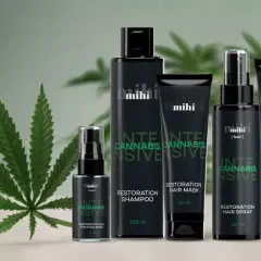 Descubre el poder del shampoo de cannabis para revitalizar tu cabello. La línea Mihi Cannabis Intensive ofrece restauración capilar.