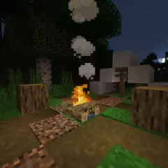 Ognisko w Minecraft, idealne do nocnych przygód. Zobacz, jak zrobic ognisko w mc, by rozświetlić mrok i przygotować posiłek.