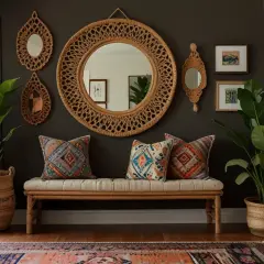 Aranżacja przedpokoju boho: Stylowe pomysły i dekoracje