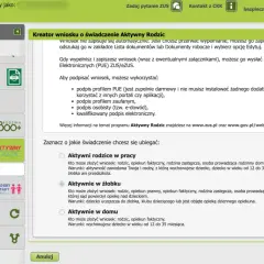Kreator wniosku o świadczenie Aktywny Rodzic. Zastanawiasz się, babciowe ile wynosi? Tutaj znajdziesz informacje o świadczeniach dla rodziców.