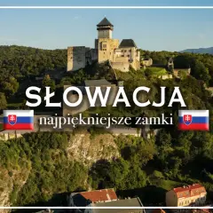 Słowacja: Trenczyński zamek, majestatyczna twierdza na skale, góruje nad miastem.