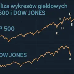 Wykresy SP 500 i DOW JONES. Analiza giełdowa pokazuje, dow jones co to za indeks i jak się zmieniał.