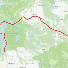 Trasa rowerowa przez Bory Tucholskie, od Charzyków przez Brusy do Czerska. Malownicza kaszubska marszruta wśród jezior i lasów.