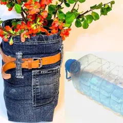 Kwietnik z jeansów DIY: Prosty przewodnik krok po kroku