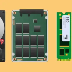 Disco duro, SSD y NVMe SSD, componentes esenciales para la transferencia de datos y periféricos de salida.