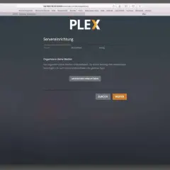 Plex Server-Einrichtung: Medien organisieren. Füge Mediatheken hinzu, um deine Filme, Serien und mehr zu verwalten.