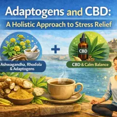 Ashwagandha, Rhodiola & Adaptogene: natürliche Helfer für Stressabbau. CBD & Calm Balance für innere Ruhe.