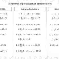 Upraszczanie sum algebraicznych: Krok po kroku do najprostszej postaci