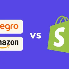 Allegro i Amazon kontra Shopify. Porównanie popularnych platform sprzedażowych.