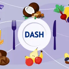 DASH dieta: ryby, oliwa, owoce, warzywa, orzechy, pieczywo, mleko i jogurt to produkty, co obniża ciśnienie.
