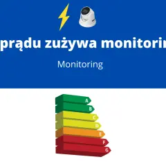 Ile prądu zużywa monitoring? Sprawdź koszty i oszczędności energii