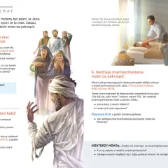 Jezus wskrzesił Łazarza, pokazując moc zmartwychwstania. Wiele osób czeka na zmartwychwstanie.