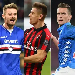 Polacy w Serie A: Zieliński, Linetty, Piątek, Milik i inni w akcji.