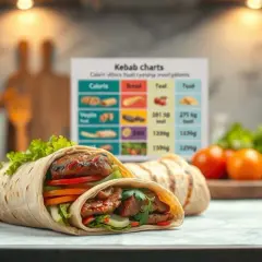 Ile kalorii ma kebab rollo? Sprawdź, jak wybrać lżejszą wersję!