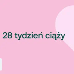 28 tydzień ciąży. Czas na przygotowania do narodzin. D+ ikona kobiety w ciąży.