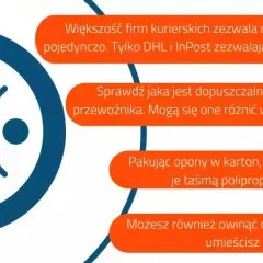 Wysyłka opon kurierem: porady dotyczące pakowania i wyboru przewoźnika. Sprawdź zasady wysyłki opon.