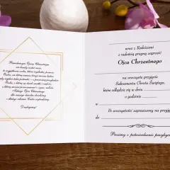 Jak stworzyć idealne zaproszenie na chrzest dla ojca chrzestnego?