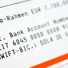 Międzynarodowy numer konta bankowego: DE17 6045 0050 0008 9101 41.