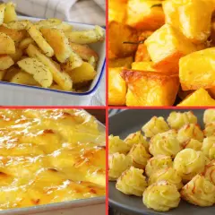 Patate al forno, gratinate, a cubetti e duchessa: scopri 10 ricette con le patate veloci per ogni occasione.